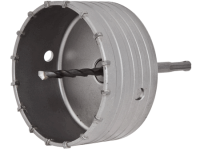 Коронка по бетону SDS Plus 120мм в сборе с державкой