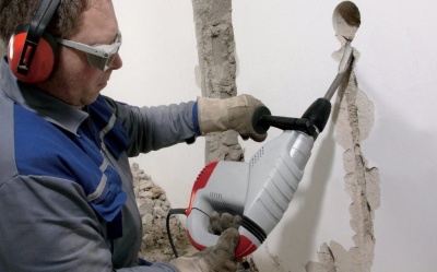 Полукруглое зубило-штробер SDS-plus 17x600x25мм